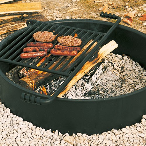 View Campfire Rings: Campfire Ring with Tip-Back Anchors ( FS-30 )